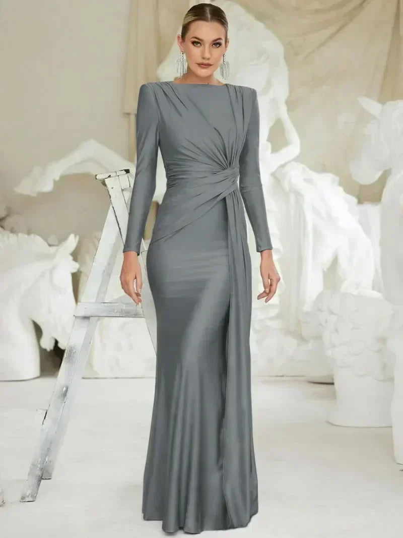 Novah - Robe Maxi avec Torsion Raffinée