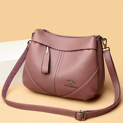 Sac à Bandoulière en Cuir Souple Savine