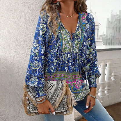 ANIKA I BLOUSE FLEURIE