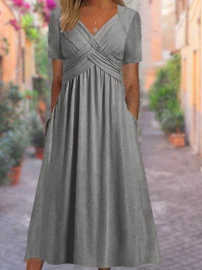 Aria™ - Robe à Col V Confortable