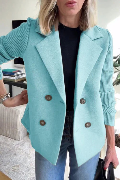 Amora™ | Blazer élégant avec des manches en tricot