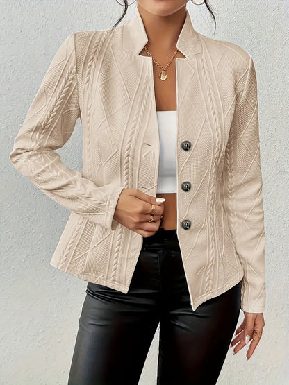 Mars™ | Blazer avec broderie et col inversé