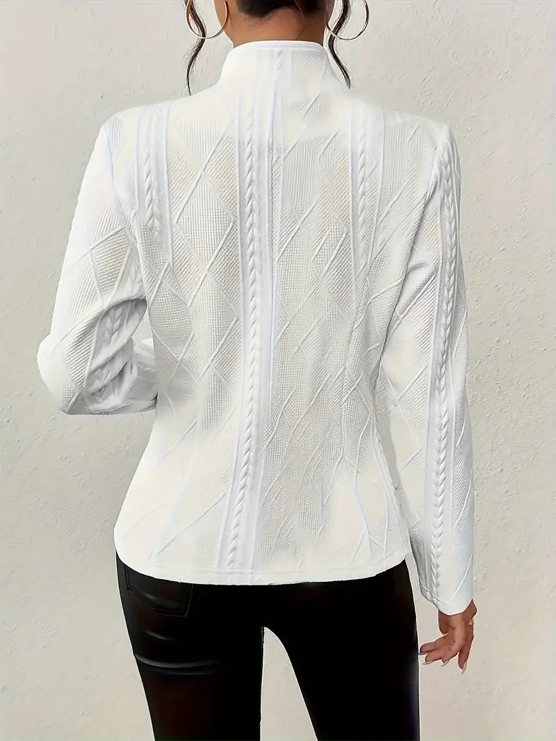 Mars™ | Blazer avec broderie et col inversé