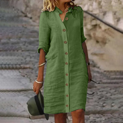 Bryn | Robe Courte Élégante avec Couverture du Ventre