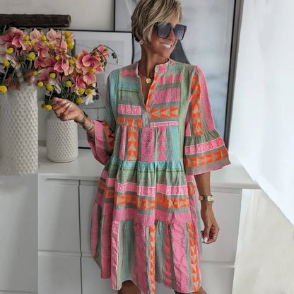 Juliane™ | Robe à volants bohème