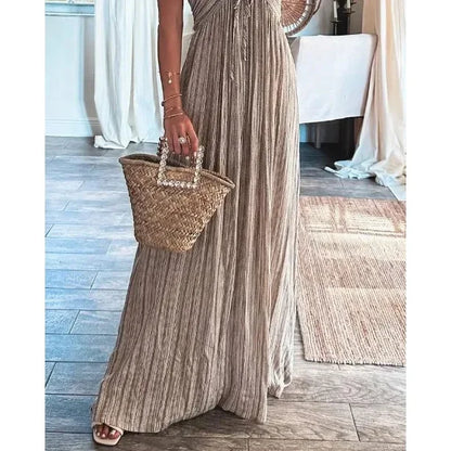 Renly - Robe longue sans manches en ligne A