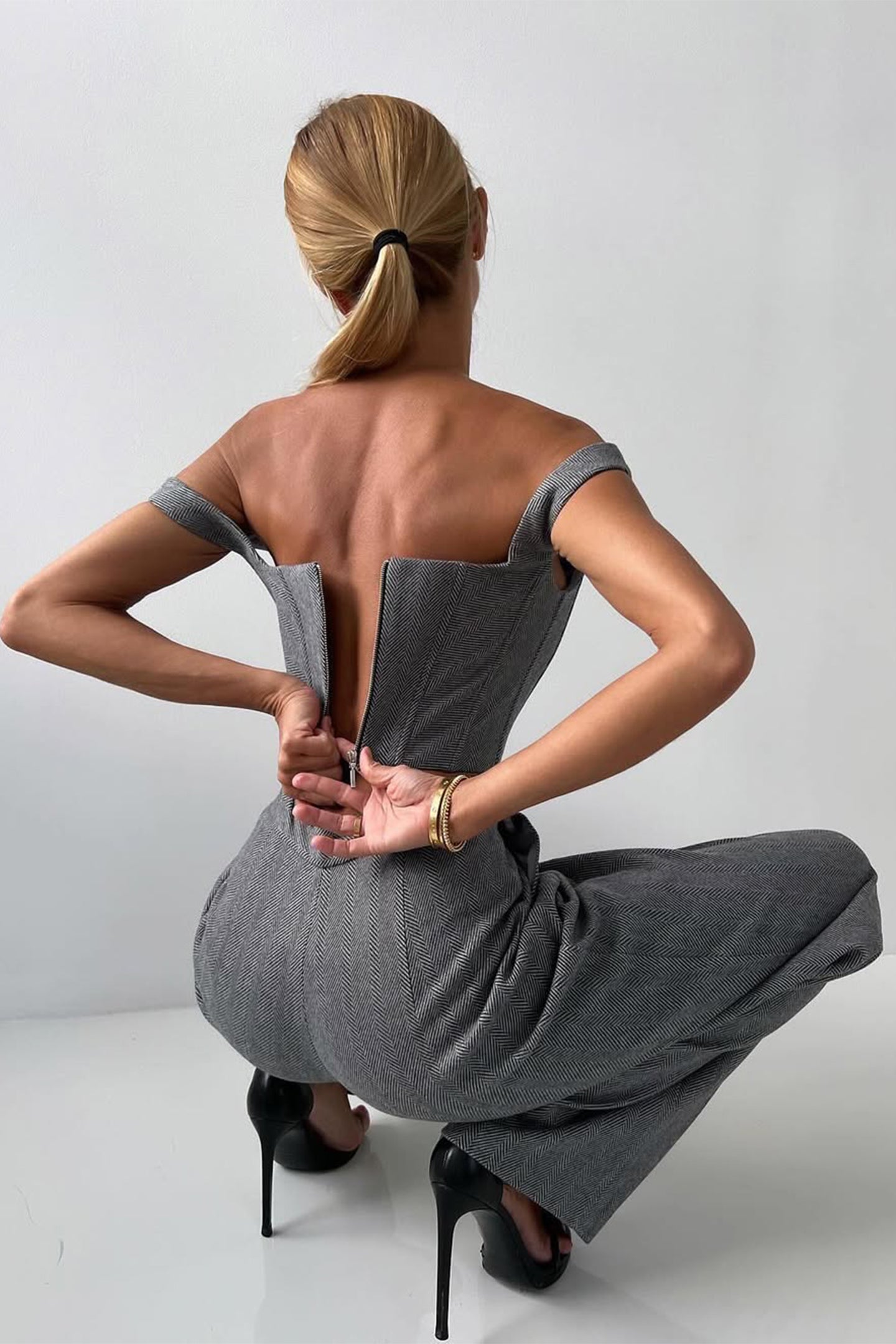 Grace | Ensemble de Trois Pièces avec Blazer Croisé