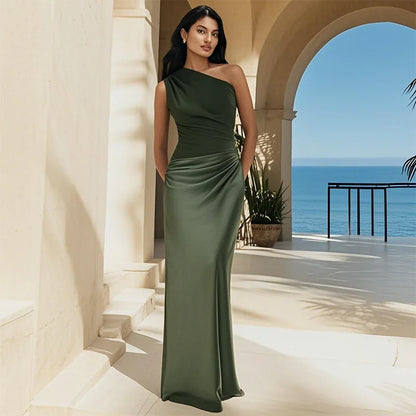 Maxi Robe à Épaule Découverte