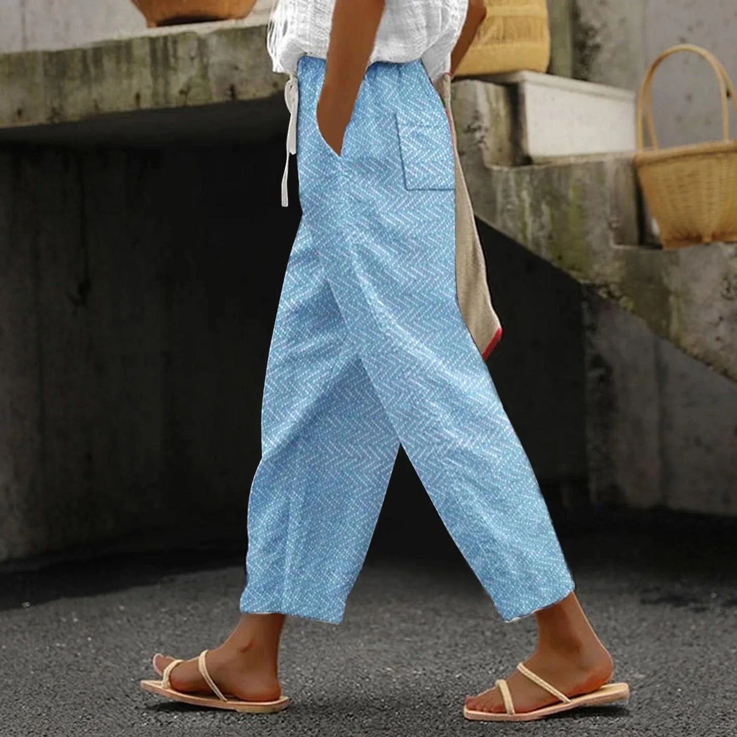 AQUA | PANTALONS D'ÉTÉ CONFORTABLES