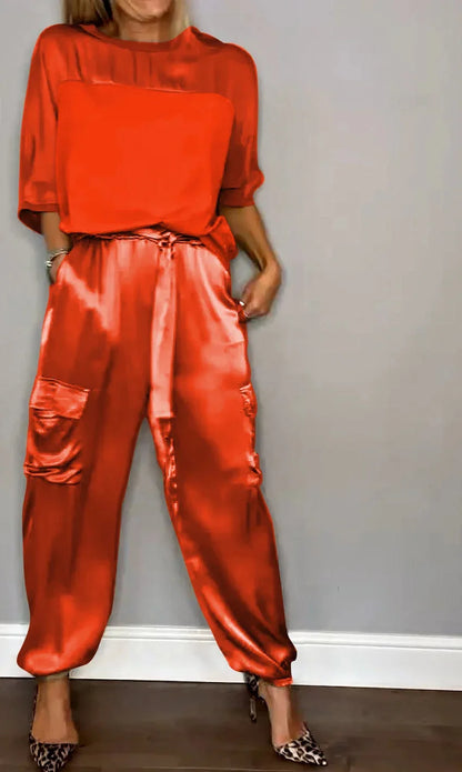 GRACE - ENSEMBLE DE LOISIRS EN SATIN
