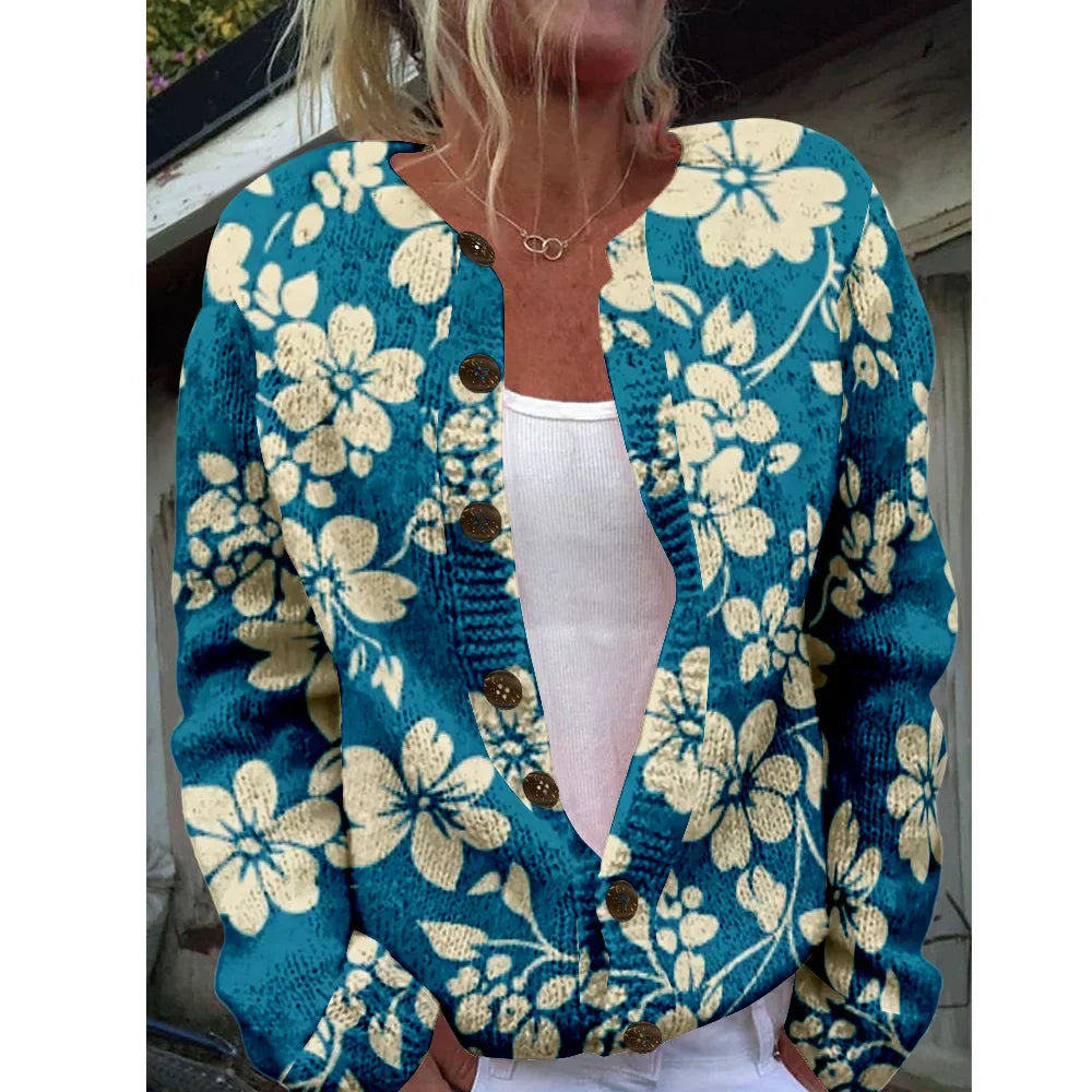 Maren | Cardigan chic avec motif