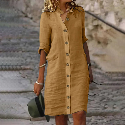 Bryn | Robe Courte Élégante avec Couverture du Ventre
