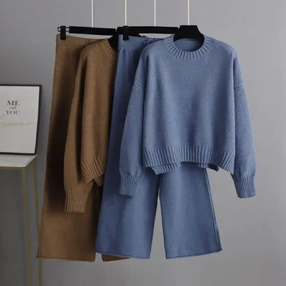 CAMILLE – ENSEMBLE DE DEUX PIÈCES EN TRICOT CONFORTABLE