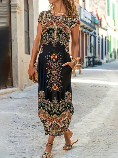 Lena | Robe Casual Élégante avec Coupe Ample