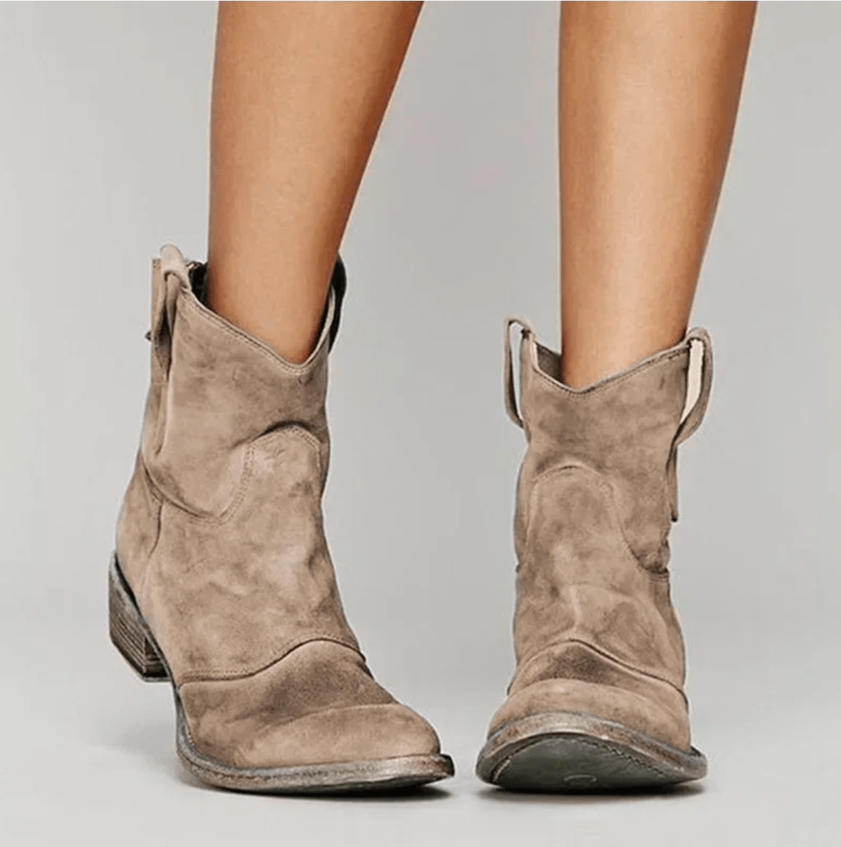 Charlotte - Bottes orthopédiques en cuir suédé