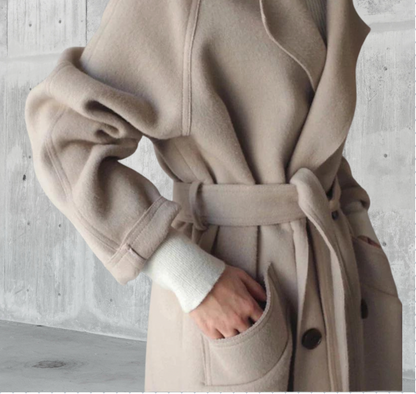 Sarah™ | Manteau en Laine Long