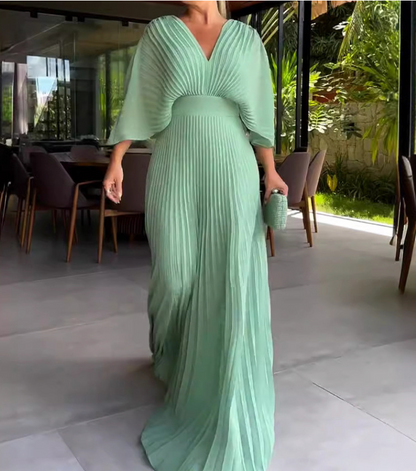 Jennifer | RIA™ Robe Maxi Canallée Flottante