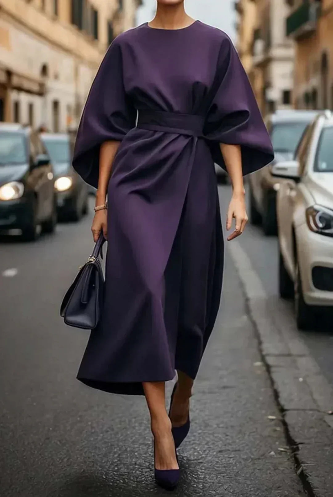 Clare™ | Robe Maxi Avec Ceinture Élégante