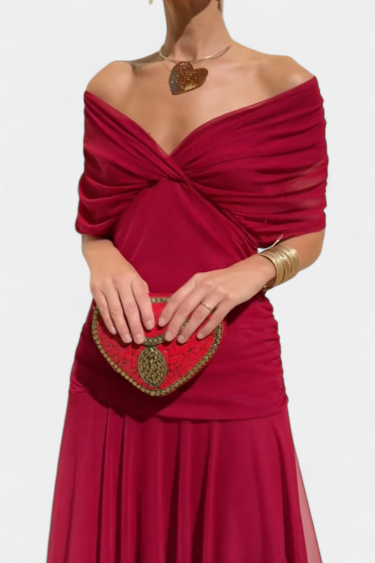 Florendra™ | Robe Longue Fleurie à Col V