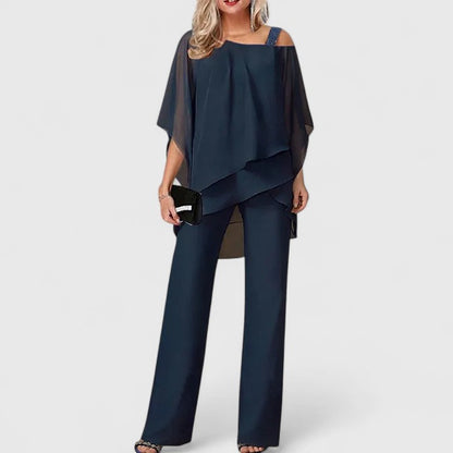 ZEPHYRAEN – ENSEMBLE PANTALON ÉLÉGANT EN DEUX PIÈCES