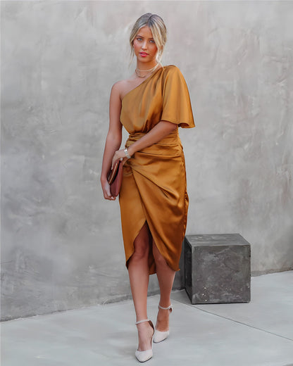 Allegra - Élégant robe de soirée en soie