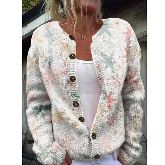 Dora | Cardigan chic avec imprimé