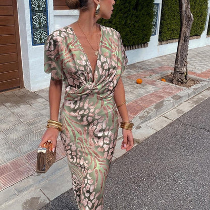 Cecily - Robe Maxi en Velours de Luxe