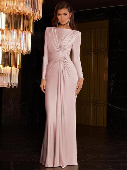 Novah - Robe Maxi avec Torsion Raffinée
