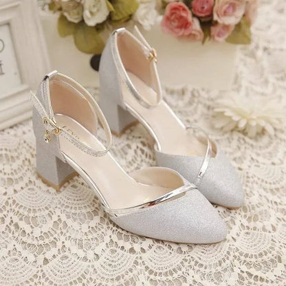 Angela - Sandales Scintillantes Glitter