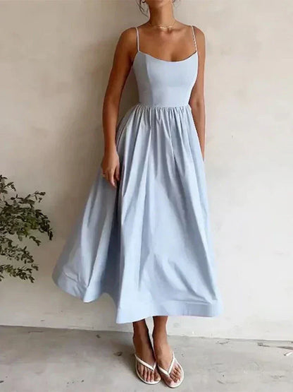 Delaney - Robe Ajustée à la Taille en A
