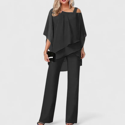 AYRELIANA – ENSEMBLE PANTALON ÉLÉGANT EN DEUX PIÈCES