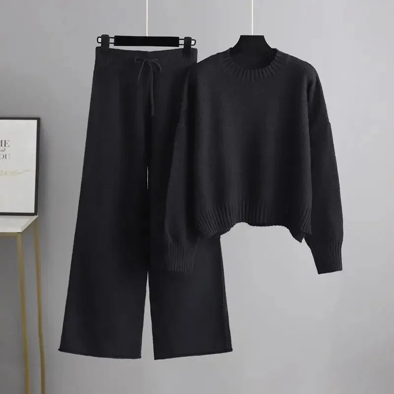 CAMILLE – ENSEMBLE DE DEUX PIÈCES EN TRICOT CONFORTABLE