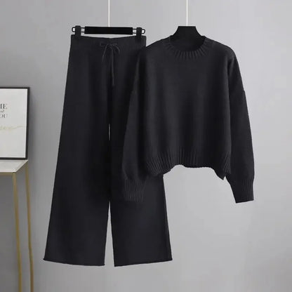 CAMILLE – ENSEMBLE DE DEUX PIÈCES EN TRICOT CONFORTABLE