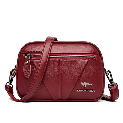 Sac à Bandoulière en Cuir Compact Varese