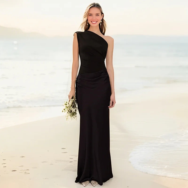 Maxi Robe à Épaule Découverte