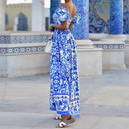 Robe Maxi Off-Shoulder Isla