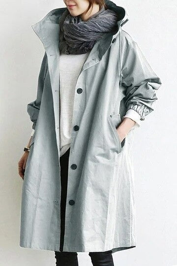 Mandy - Trench Imperméable avec Style