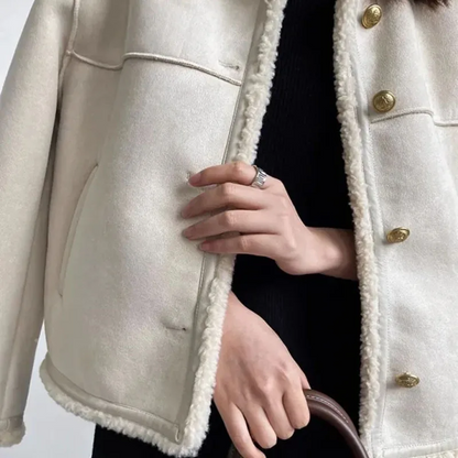 Aspen™ - Veste en Daim Vintage