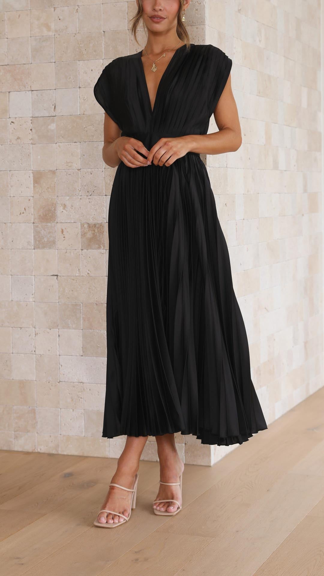 Violeta | Élégante robe plissée