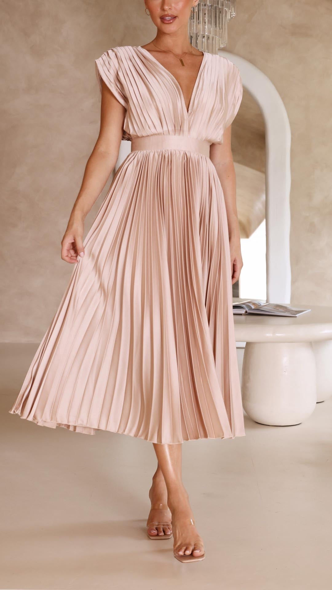 Violeta | Élégante robe plissée