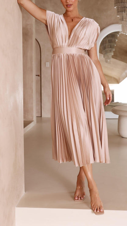 Violeta | Élégante robe plissée