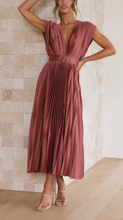 Violeta | Élégante robe plissée