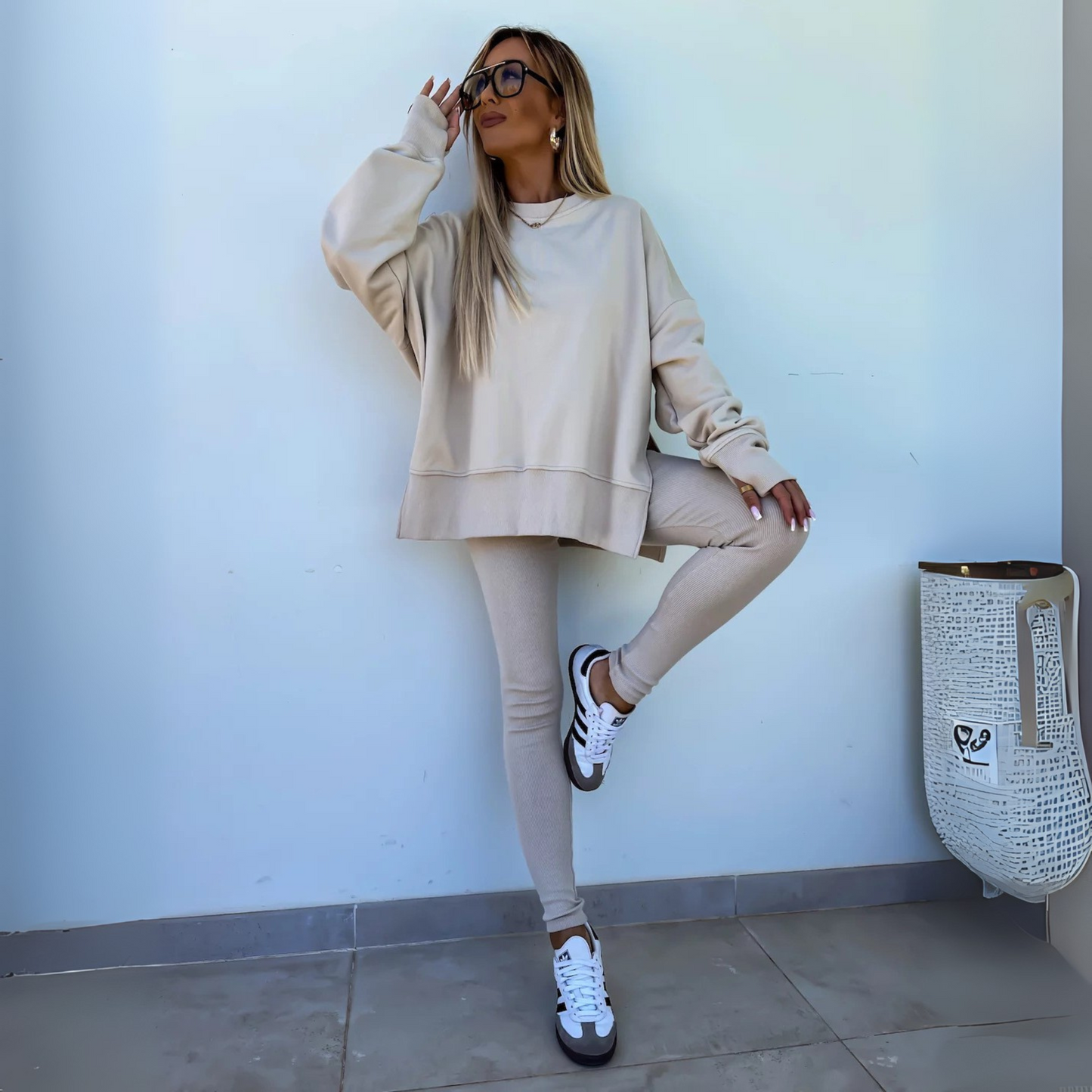 MADISON – ENSEMBLE SWEAT-SHIRT OVERSIZE & LEGGINGS