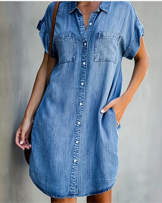 ELENORE - Robe en jean
