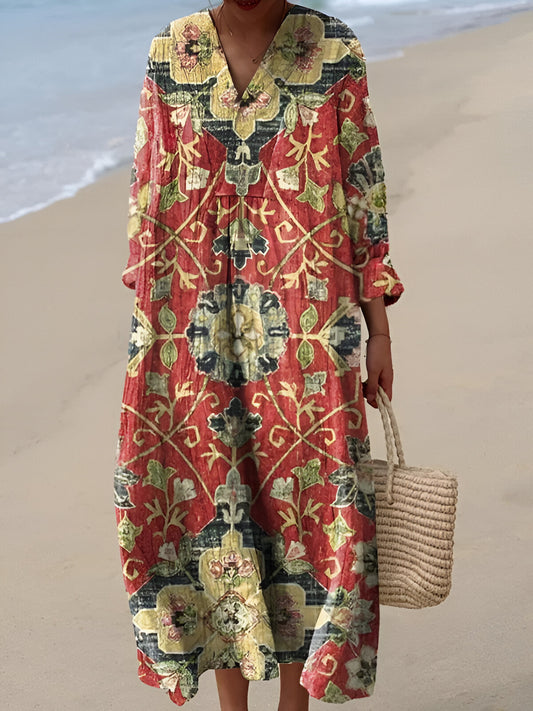 Charelle™ | Robe Imprimée Brise d'Été