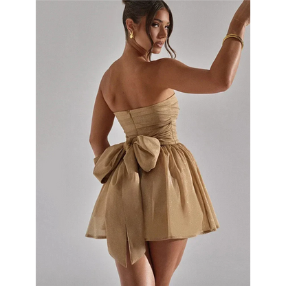 Robe à paillettes Sans manches pour femme | Mini
