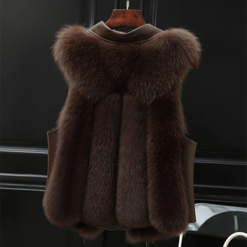 NEREIDA – GILET EN FAUX FUR EMPRESS
