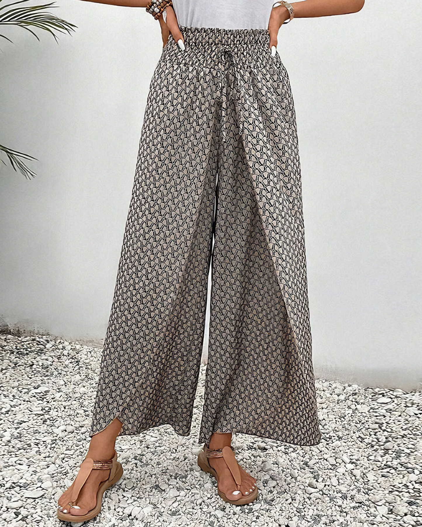 Jessica | Pantalon Large Détendu