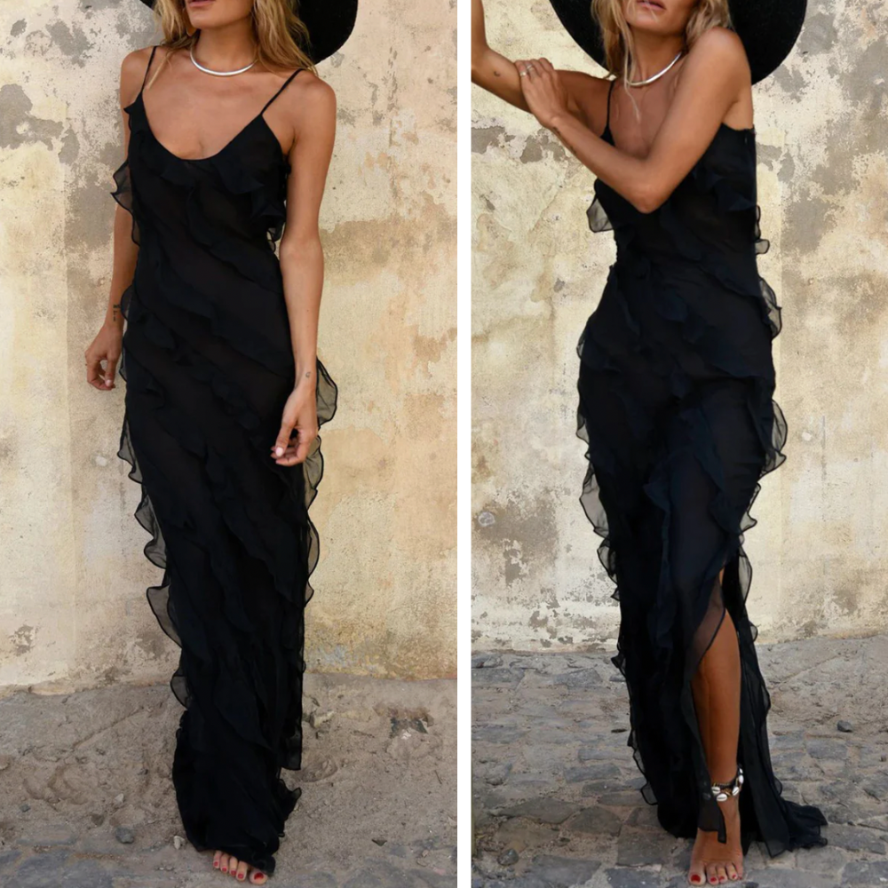 Lucia – Robe Longue de Beauté Sans Effort