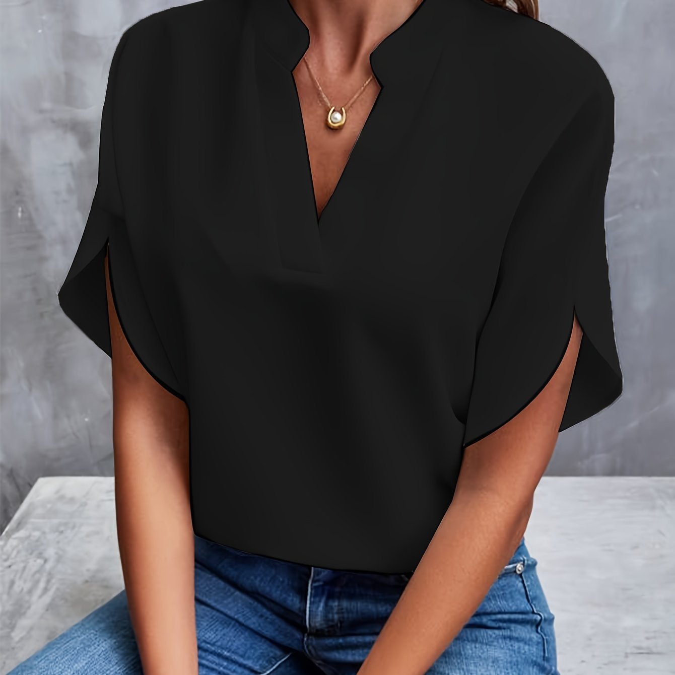 Mina™ | Blouse Élégante Luxueuse